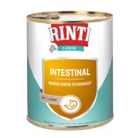 24x800g RINTI Canine Intestinal bárány nedves kutyatáp