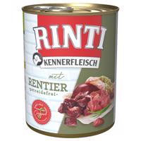 24x800g RINTI ínyenceknek nedves kutyatáp- Rénszarvas