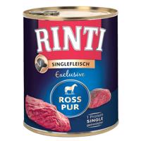 24x800g RINTI Singlefleisch Exclusive ló pur nedves kutyatáp