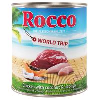 24x800g Rocco világkörüli út Jamaica nedves kutyatáp