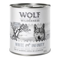 24x800g Wolf of Wilderness Single Protein óriási kedvezménnyel! nedves kutyatáp - White Infinity ló