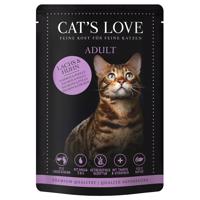 24x85g Cat's Love Lazac & csirke nedves macskatáp