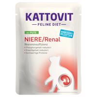 24x85g Kattovit Feline Niere/Renal tasakos nedves macskatáp-pulyka