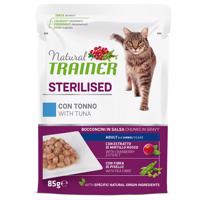 24x85g Natural Trainer Adult Sterilised macska nedvestáp - Tonhal