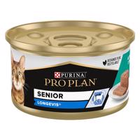 24x85g Purina Pro Plan Cat Senior Longevis tonhal nedves macskatáp