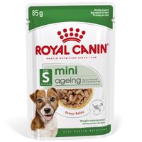 24x85g Royal Canin Mini Ageing szószban nedves kutyatáp