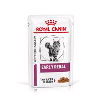 24x85g Royal Canin Veterinary Early Renal szószban nedves macskatáp