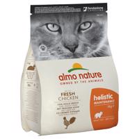 2kg Almo Nature Holistic csirke & rizs száraz macskatáp