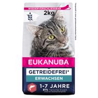 2kg Eukanuba Adult Grain Free Grain Free Rich in Salmon Száraz macskatáp