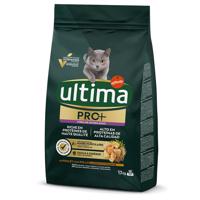 2x1,1kg Ultima Cat PRO+ Sterilized csirke száraz macskatáp 20% árengedménnyel