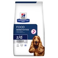 2x10 kg Hill's Prescription Diet Canine z/d Allergy & Skin Care száraz kutyatáp