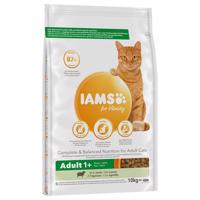 2x10kg Iams for Vitality száraz macskatáp- Adult bárány