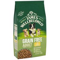 2x10kg James Wellbeloved Grain Free Adult Dog Hypoallergenic bárány & zöldség száraz kutyatáp