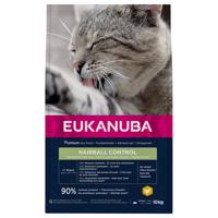 2x10kg kg Eukanuba Hairball Control Adult száraz macskatáp