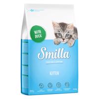 2x10kg Smilla Kitten kacsa száraz macskatáp