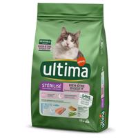 2x10kg Ultima Cat Sterilized Sensible pisztráng száraz macskatáp