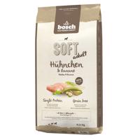 2x12,5 kg bosch Soft csirke & banán száraz kutyatáp