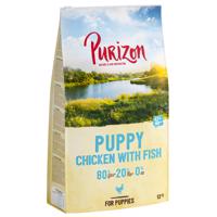 2x12kg ÚJ RECEPTÚRA: Purizon Puppy csirke & hal - gabonamentes száraz kutyatáp