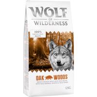 2x12kg Wolf of Wilderness Adult 'Oak Woods' vaddisznó - gabonamentes száraz kutyatáp