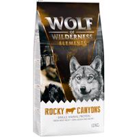 2x12kg Wolf of Wilderness Sensitiv "Rocky Canyons" marha - gabonamentes száraz kutyatáp