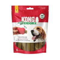 2x198g KONG Ziggies Enhanced kutyasnack - S méret: 3 - 9 kg-os kistestű kutyáknak