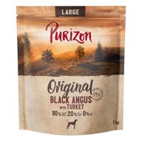 2x1kg Purizon Large Black Angus & pulyka száraz kutyatáp rendkívüli árengedménnyel