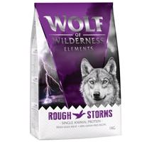 2x1kg Wolf of Wilderness száraz kutyatáp óriási kedvezménnyel! - Sensitiv "Rough Storms" kacsa - gabonamentes