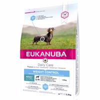 2x2,3kg Eukanuba Daily Care Weight Control Small/Medium Adult száraz kutyatáp