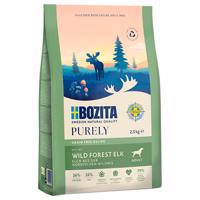 2x2,5kg Bozita Dog Purely Adult Grain Free jávorszarvas száraz kutyatáp