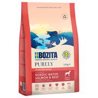 2x2,5kg Bozita Dog Purely Adult Large Grain Free lazac & marha száraz kutyatáp