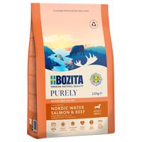 2x2,5kg Bozita Dog Purely Adult Small Grain Free lazac & marha száraz kutyatáp