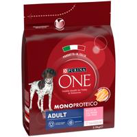 2x2,5kg PURINA ONE Adult Mono-Protein lazac száraz kutyatáp