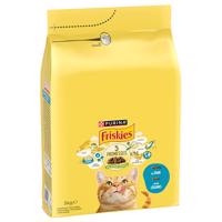 2x3kg PURINA Friskies Adult Cat tonhal & zöldség száraz macskatáp