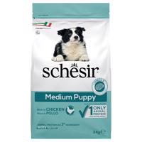 2x3kg Schesir Dog Medium Puppy csirke száraz kutyatáp