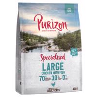 2x400g Purizon Adult csirke & hal - gabonamentes száraz macskatáp rendkívüli árengedménnyel