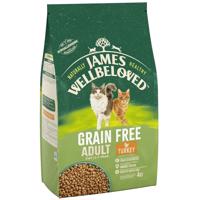 2x4kg James Wellbeloved Grain Free Adult Cat Hypoallergenic pulyka száraz macskatáp