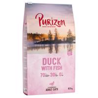 2x6,5kg Purizon Adult kacsa & hal - gabonamentes száraz macskatáp