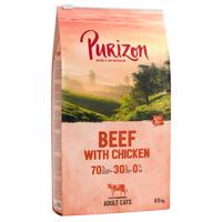 2x6,5kg Purizon Adult marha & csirke - gabonamentes száraz macskatáp