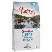 2x6,5kg Purizon száraz macskatáp-Large Adult csirke & hal - gabonamentes