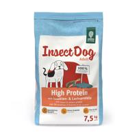 2x7,5kg Green Petfood InsectDog High Protein rovarok & lazac száraz kutyatáp