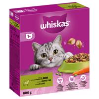 2x800g Whiskas 1+ bárány száraz macskatáp