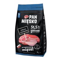 2x9kg Pan Mięsko Large Puppy borjú és fürj száraz kutyatáp