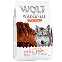 3 + 1 ingyen! 4 x 1 kg Wolf of Wilderness  - "Explore The Mighty Summit" - Performance