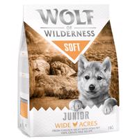 3 + 1 ingyen! 4 x 1 kg Wolf of Wilderness  - Junior "Soft - Wide Acres" - csirke