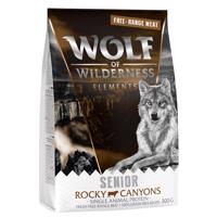 300g Wolf Of Wilderness száraztáp kipróbálásra kutyáknak - SENIOR "Rocky Canyons"