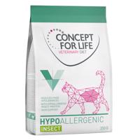 350g Concept for Life Veterinary Diet Hypoallergenic Insect száraz macskatáp rendkívüli árengedménnyel