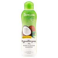 355ml TropiClean Hypoallergenic ápoló sampon kutyáknak, macskáknak