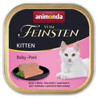 36x100g Animonda vom Feinsten bébi-pástétom nedves macskatáp