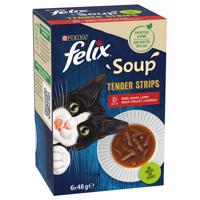 36x48g Felix Soup Filet Farm Selection macskaleves 30+6 ingyen