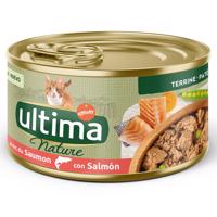 36x85g Ultima Nature Paté lazac nedves macskatáp 25% árengedménnyel